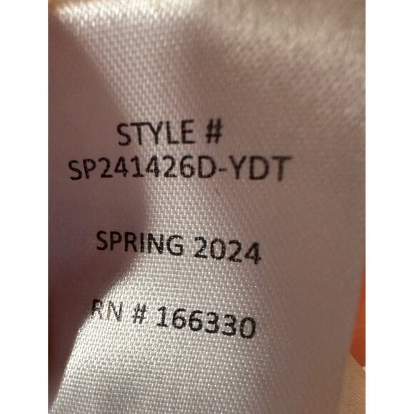 Cartolina Womens Short-Sleeve Tweed Shift Dress Beige Size 6 - Picture 11 of 11